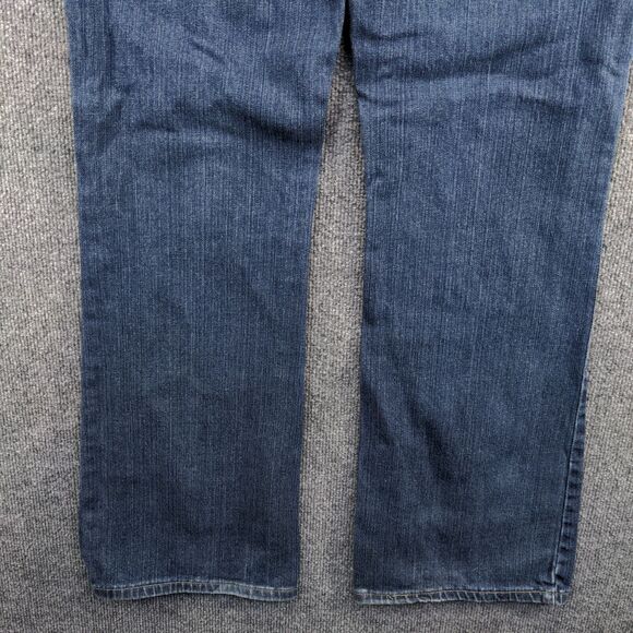 Levi's Women's Signature Jeans Blue 14 Long Low Rise Bootcut Denim Pockets - Picture 6 of 12
